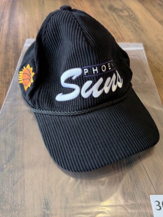 47 Other - '47 Black Corduroy Baseball Cap Phoenix Suns embroidered Green Undervisor NeW